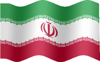 Extra Large still flag of Iran