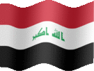 Large still flag of Iraq