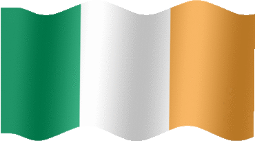 Extra Large still flag of Ireland