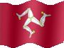 Animated Isle of Man flags