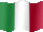 Small still flag of Italy