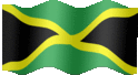 Medium animated flag of Jamaica