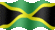 Small still flag of Jamaica
