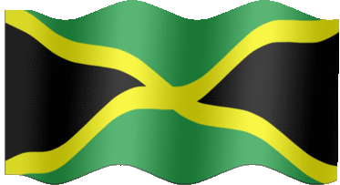 Extra Large animated flag of Jamaica