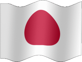 Extra Large still flag of Japan