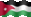 Extra Small still flag of Jordan