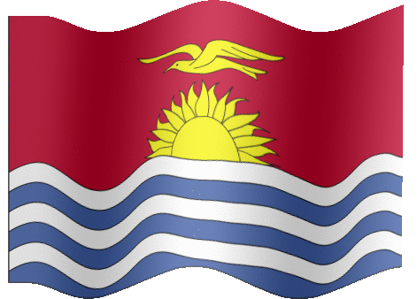 Very Big animated flag of Kiribati