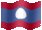 Small animated flag of Laos