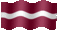 Small animated flag of Latvia