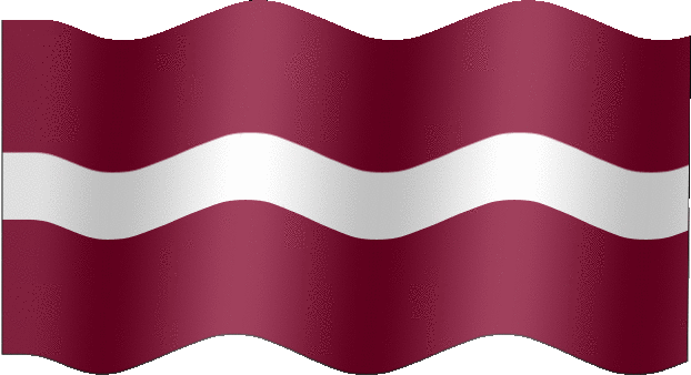 Very Big still flag of Latvia