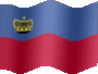 Animated Liechtenstein flags