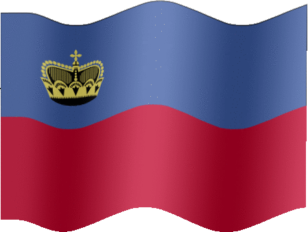 Very Big still flag of Liechtenstein
