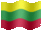 Small animated flag of Lithuania