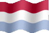 Animated Luxembourg flags