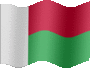 Medium still flag of Madagascar