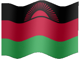 Extra Large animated flag of Malawi