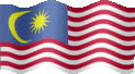 Animated Malaysia flags