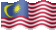 Small animated flag of Malaysia