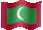 Small animated flag of Maldives