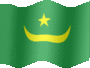 Animated Mauritania flags