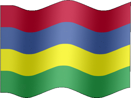 Very Big still flag of Mauritius