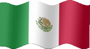 Large still flag of Mexico