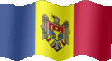 Animated Moldova flags