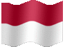 Medium animated flag of Monaco