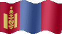 Medium still flag of Mongolia