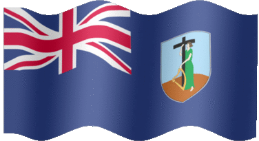 Extra Large animated flag of Montserrat