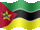 Small still flag of Mozambique