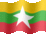 Small animated flag of Myanmar