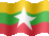 Small still flag of Myanmar