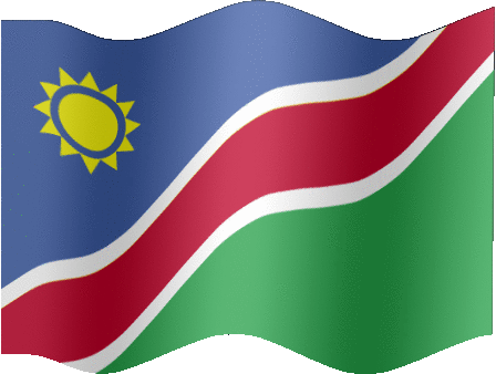 Very Big still flag of Namibia