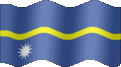 Animated Nauru flags