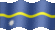 Small still flag of Nauru