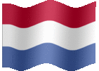 Large animated flag of Netherlands