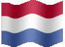 Medium animated flag of Netherlands