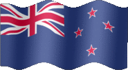 Large still flag of New Zealand