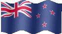 Medium animated flag of New Zealand