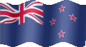 Animated New Zealand flags