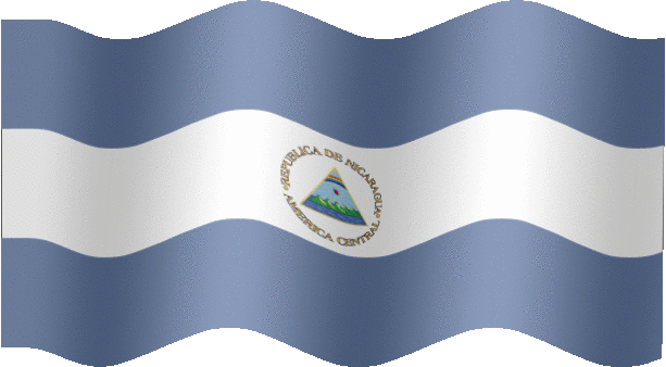 Very Big still flag of Nicaragua
