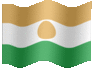 Medium animated flag of Niger