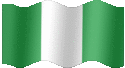 Medium animated flag of Nigeria