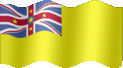 Animated Niue flags