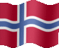 Animated Norway flags