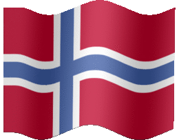 Extra Large animated flag of Norway