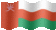Small animated flag of Oman