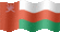 Small still flag of Oman