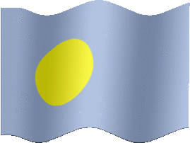 Extra Large still flag of Palau